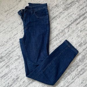 Madewell dark blue jeans